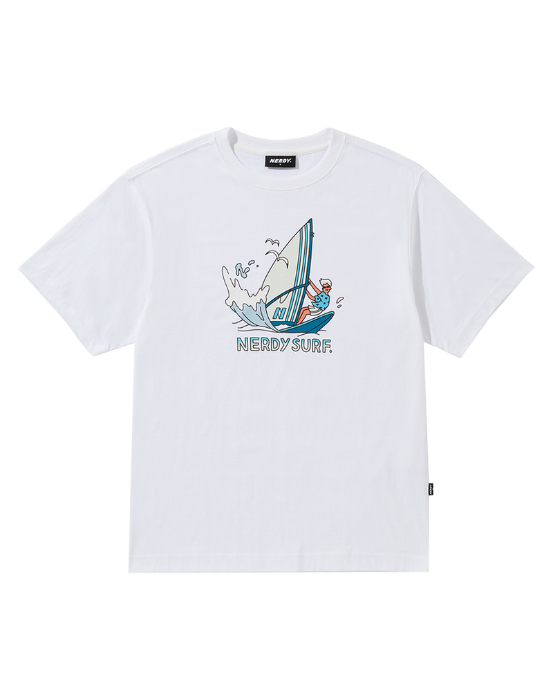 [23SS] サーフィンボーイTシャツ ホワイト
