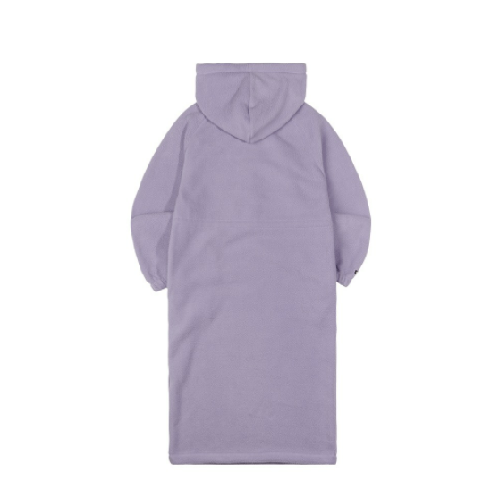 フリース フーデッド ドレス ライトパープル / Fleece Hooded Dress Light Purple - whoisnerdy jp