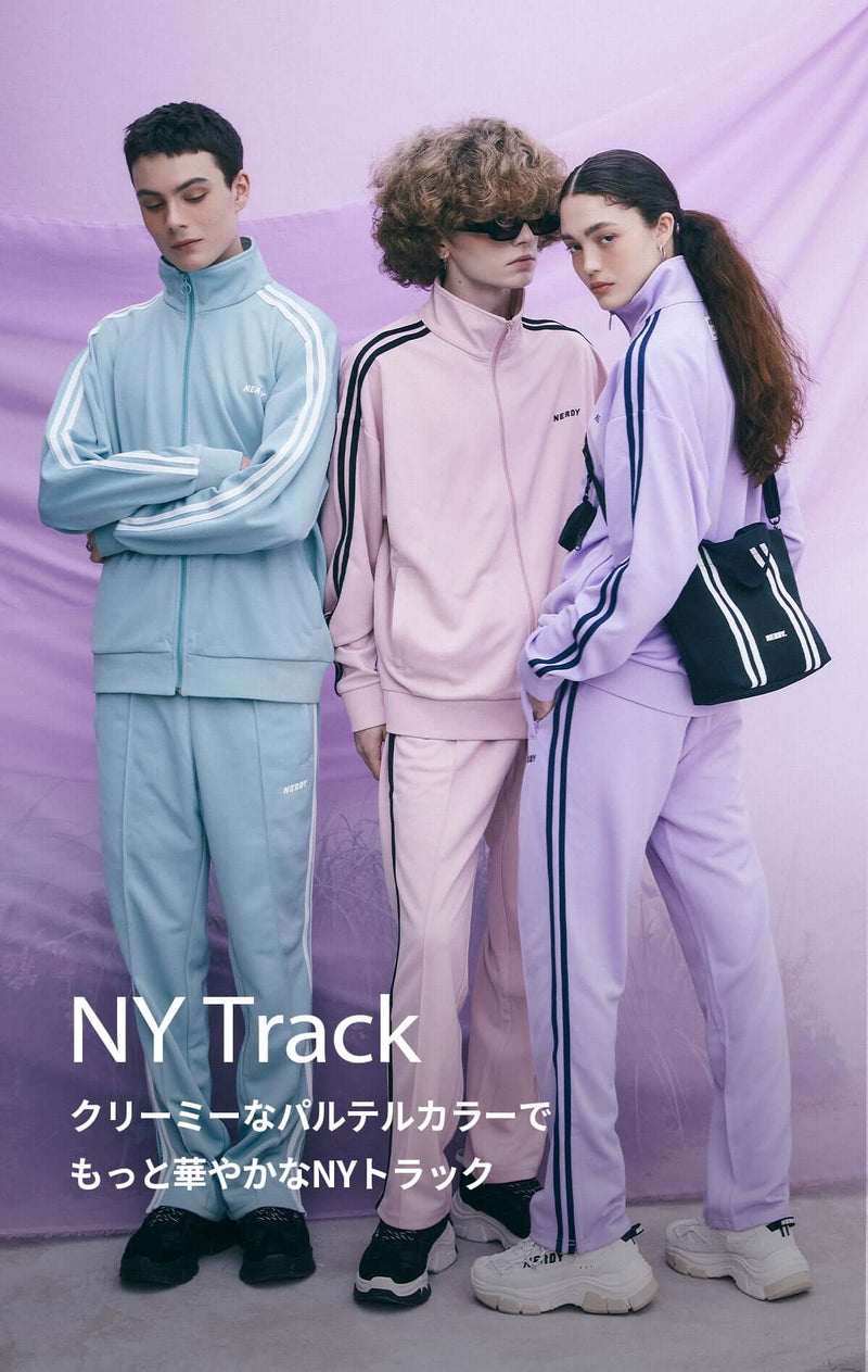 (21FW) NY トラック トップ ライトパープル / NY Track Top Light Purple - whoisnerdy jp